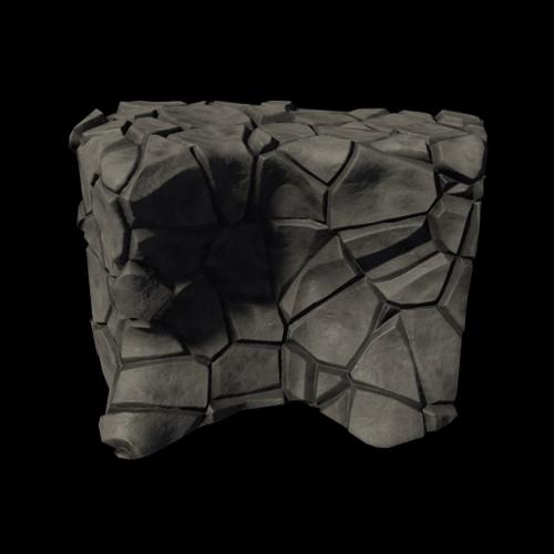 Low Poly Cliff 01 - BGE preview image